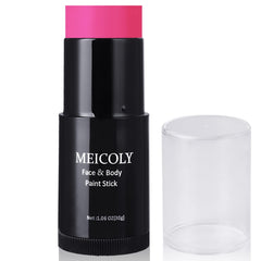 MEICOLY pink stick front view showing full product and color payoff
