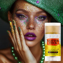 MEICOLY glitter texture closeup revealing fine shimmer for smooth finish