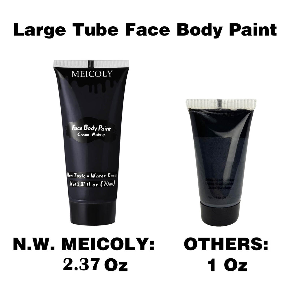MEICOLY creamy black texture close-up illustrating smooth blendability