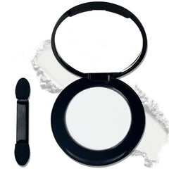 MEICOLY compact front view showing slim design and secure lid, easy travel benefit