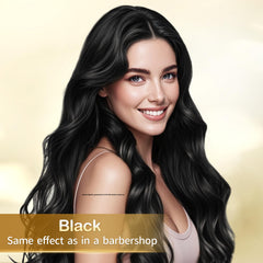 MEIDU before and after showing effective gray coverage benefit