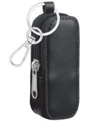 Meiiy front view showing zippered pouch and compact benefit