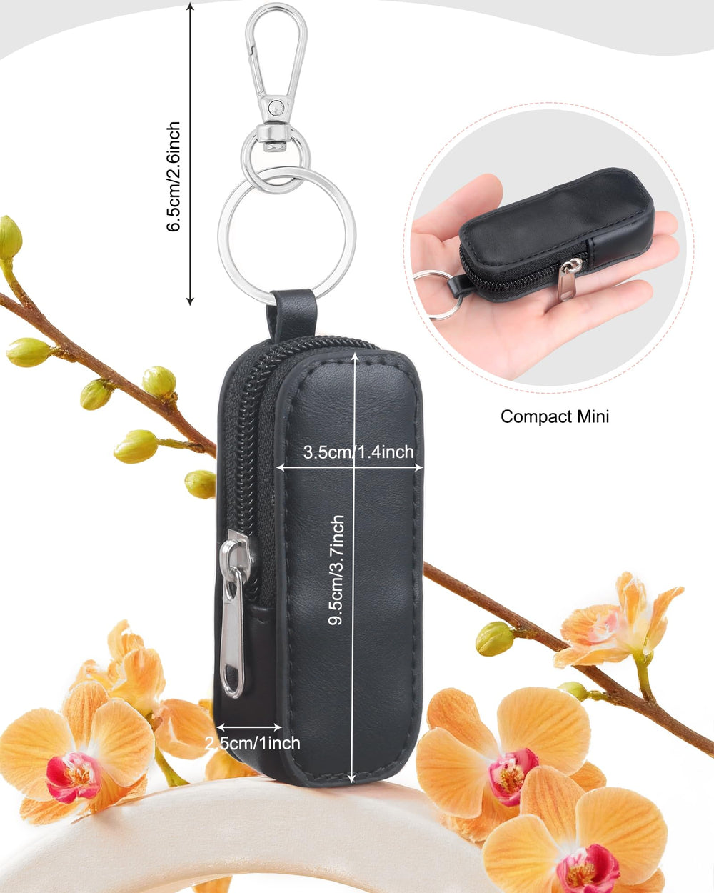 Meiiy hook buckle attached to keyring for quick portability