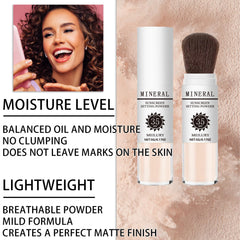 Meilury application on face T-zone illustrating oil control and pore reduction