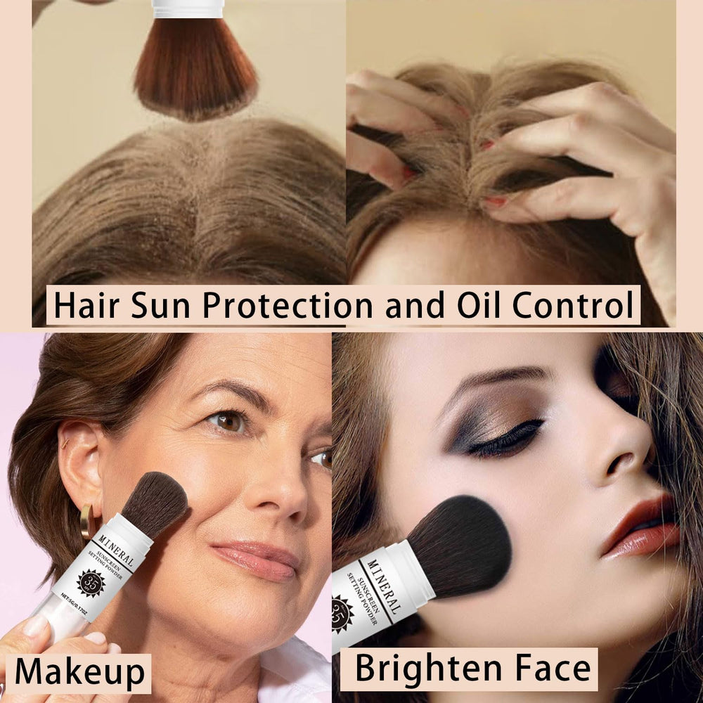 Meilury brush exposed applying translucent powder, even application benefit