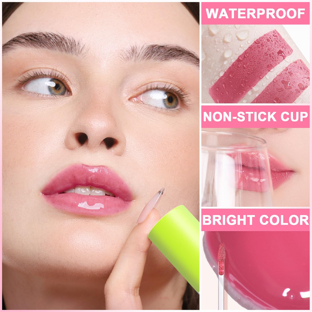 Meilury lip oil in purse illustrating on-the-go shine refresh benefit