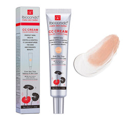 MeiPlumLai CC Cream front packaging showing tube and label, clear product identity and benefit