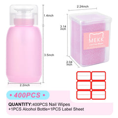 MEKK kit packed in travel bag for portable nail care convenience