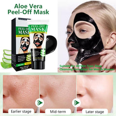 mekuel applied to cheek by woman demonstrating easy at-home use and instant cleansing