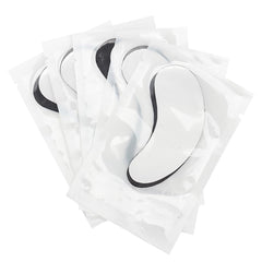 Mekupeu black pad under eye, high contrast for precise application