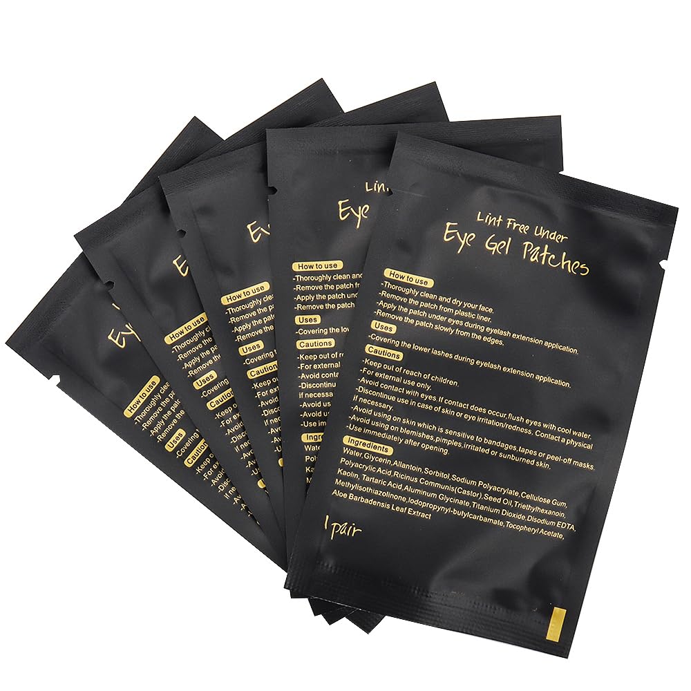 Mekupeu pad applied on model under-eye showing comfortable fit and lash isolation benefit