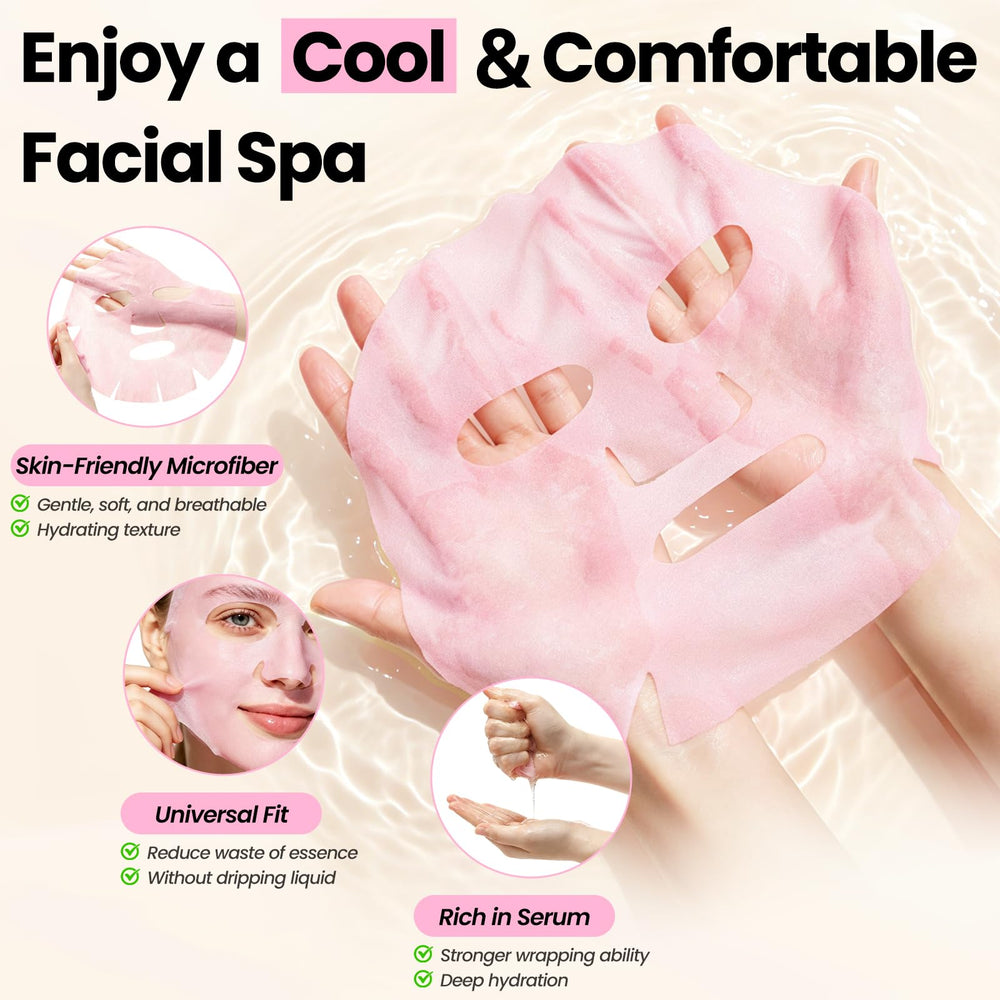 Meleell microfiber sheet close-up highlighting soft texture and serum retention
