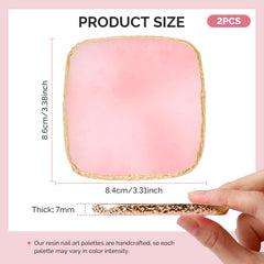 MelodySusie stainless steel mixing stick detail for precise color manipulation