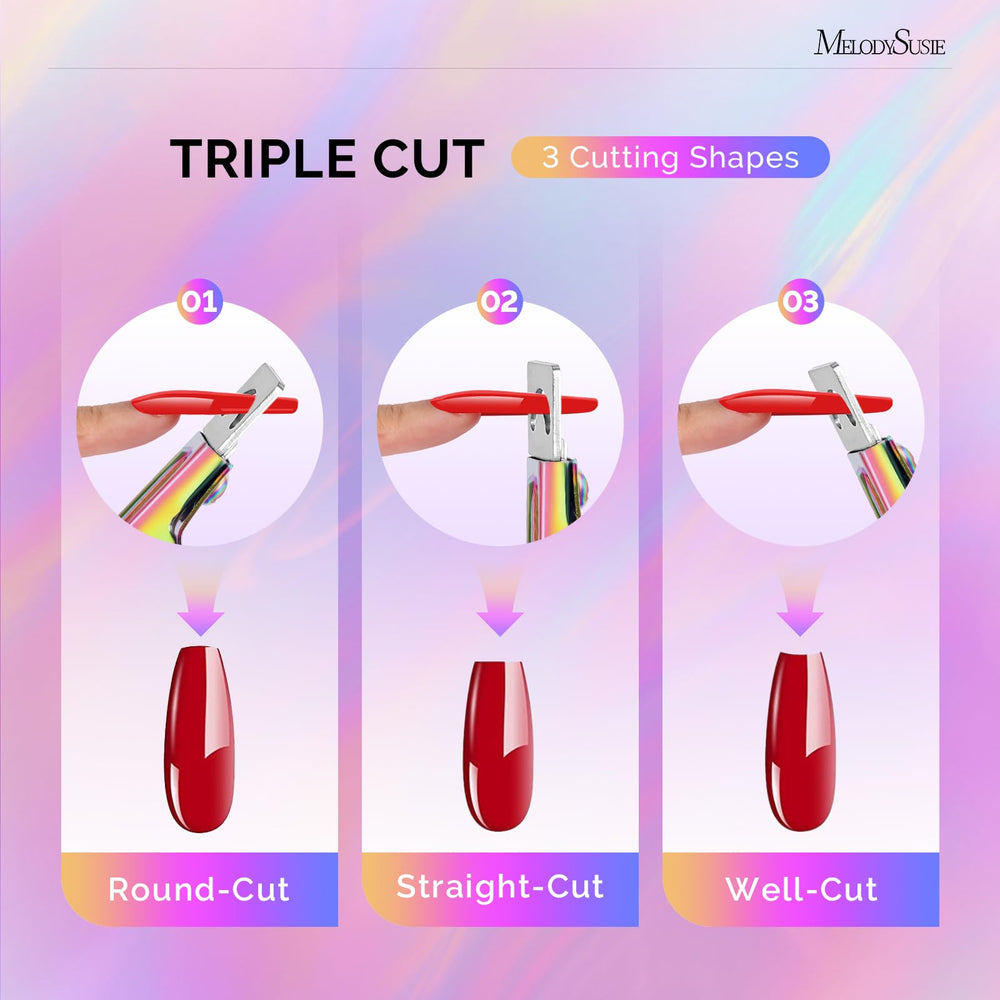 MelodySusie adjustable tension knob showing customization for round or straight cuts benefit