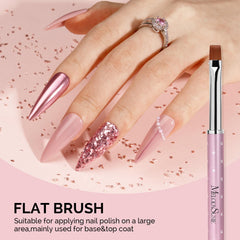 MelodySusie bristles texture detail displaying soft nylon fibers for smooth strokes