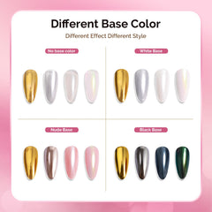 MelodySusie brush rubbing powder onto nail showing easy application and quick results