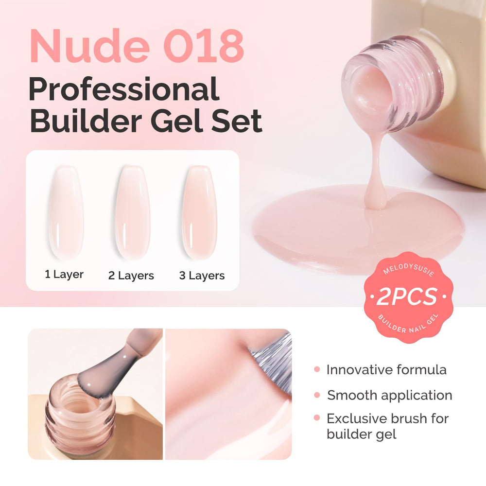 MelodySusie brush applicator close-up demonstrating built-in brush for precise, easy application