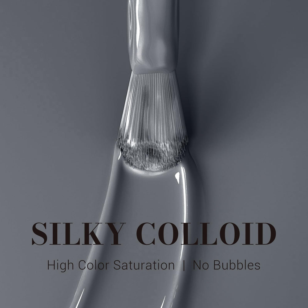 MelodySusie brush closeup demonstrating smooth coverage and ease