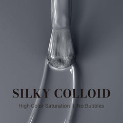MelodySusie brush closeup demonstrating smooth coverage and ease