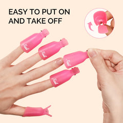 Close-up of MelodySusie clip plastic texture demonstrating sturdy, reusable construction benefit