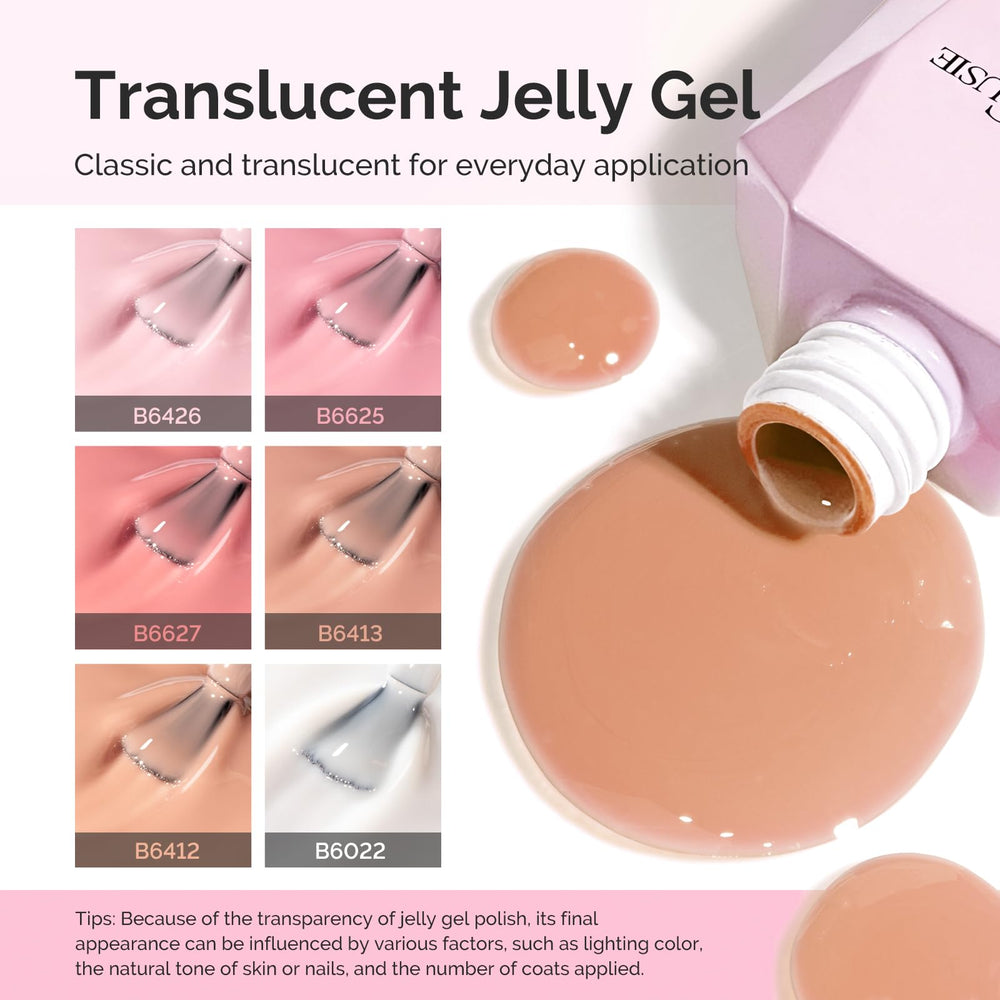 Tip wheel swatches of MelodySusie shades showing translucent to opaque builds for color planning benefit