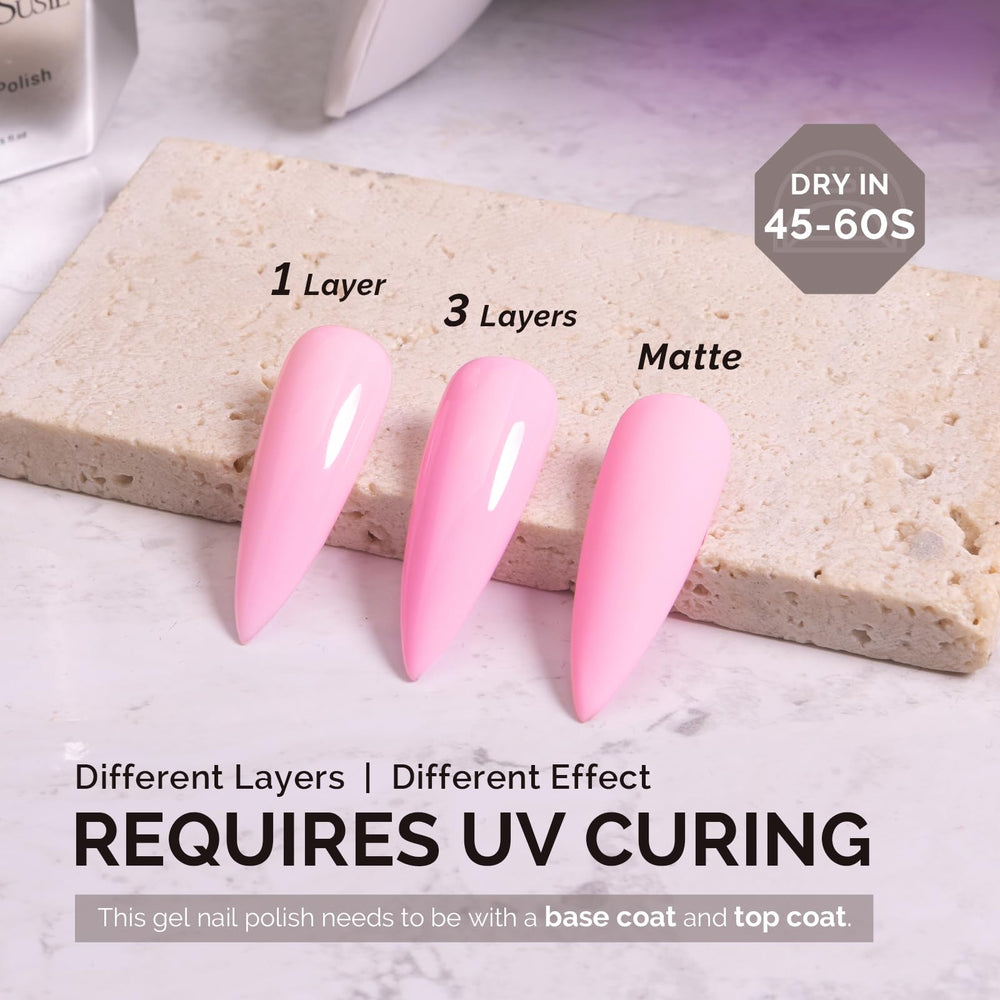 MelodySusie creamy gel texture close-up for smooth, streak-free application