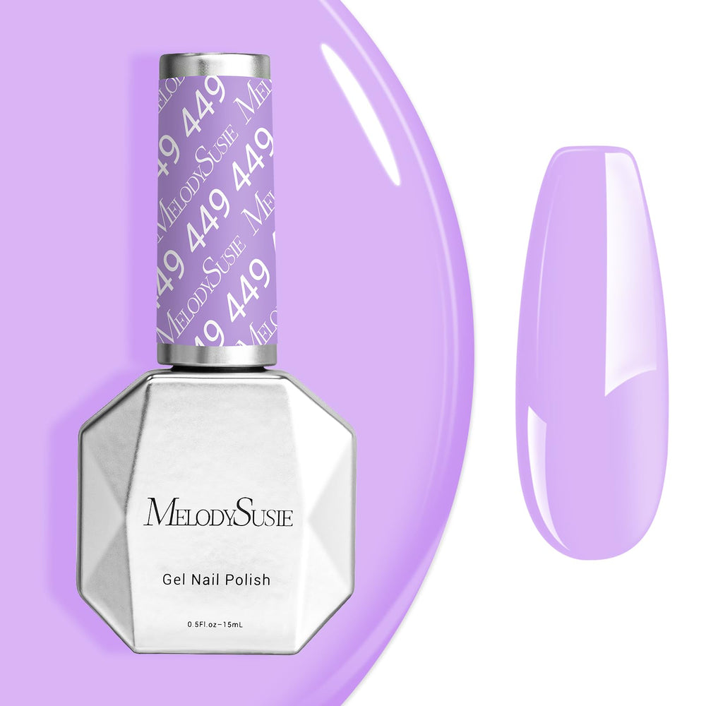 MelodySusie front label showing lavender purple color and brand crisp finish