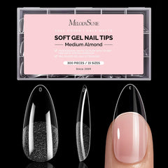 MelodySusie front packaging showing 300-piece almond X kit and quick starter benefit
