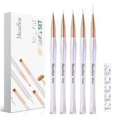 MelodySusie front packaging and holder showing organized brushes for easy access