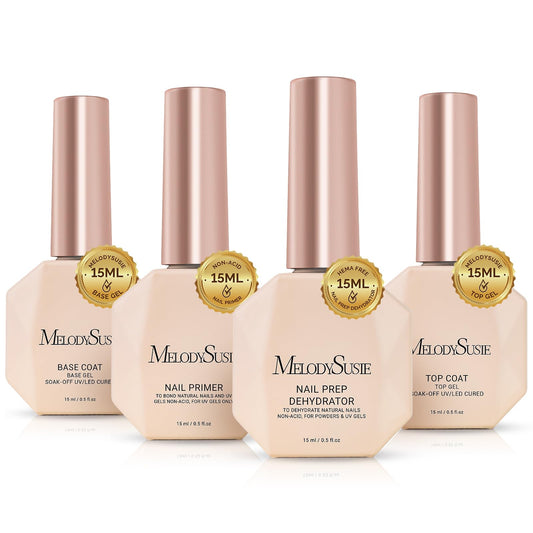 MelodySusie front view of 4 clear bottles showing kit benefits