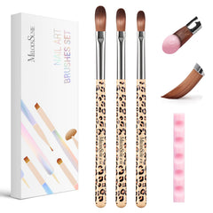 MelodySusie brush set front view showing professional trio and pen holder benefit