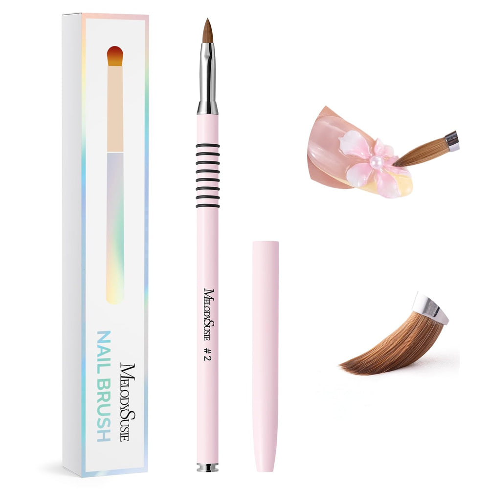 MelodySusie front packaging showing pink brush and accessories for immediate recognition and trust