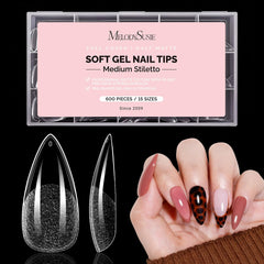 MelodySusie front packaging showing 600-piece kit and sizes for convenience