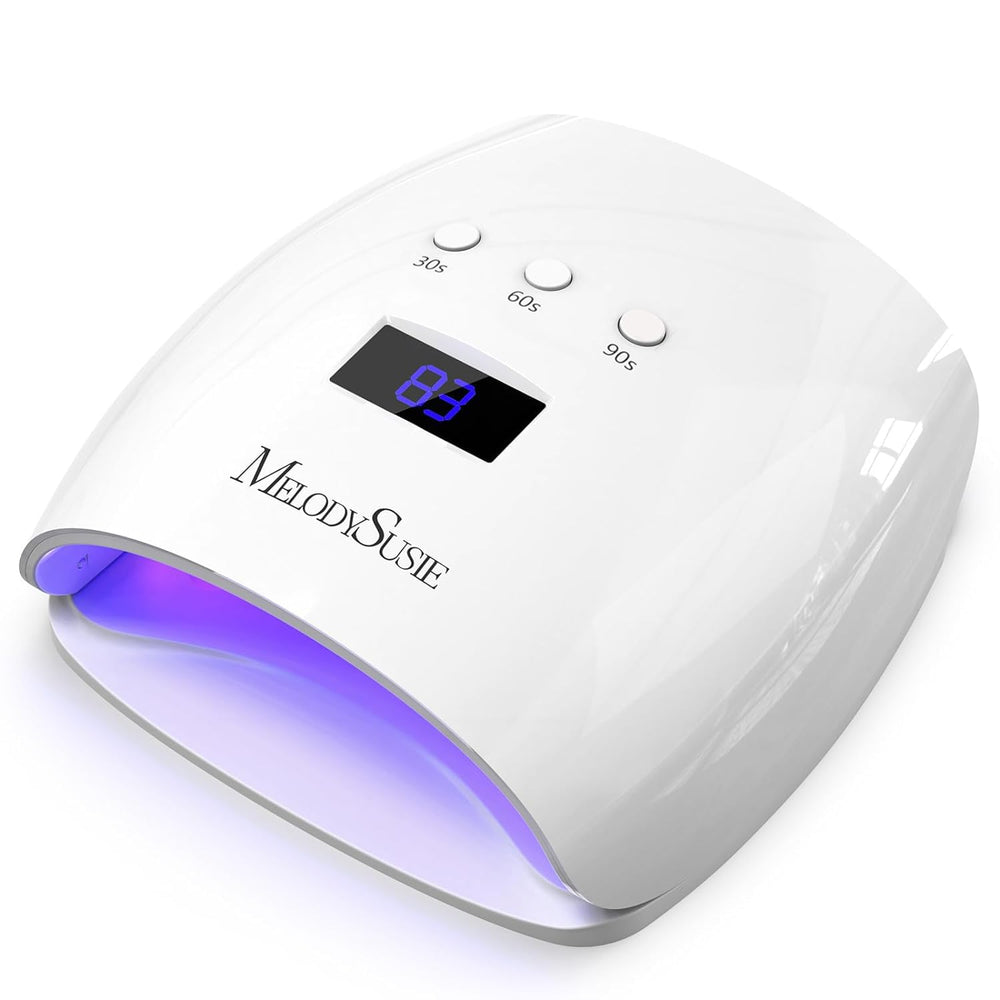 MelodySusie front view of P-Plus30I lamp showing compact, professional curing benefit
