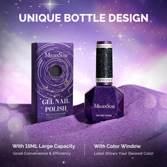 MelodySusie nails in party setting showcasing glam finish and style benefit