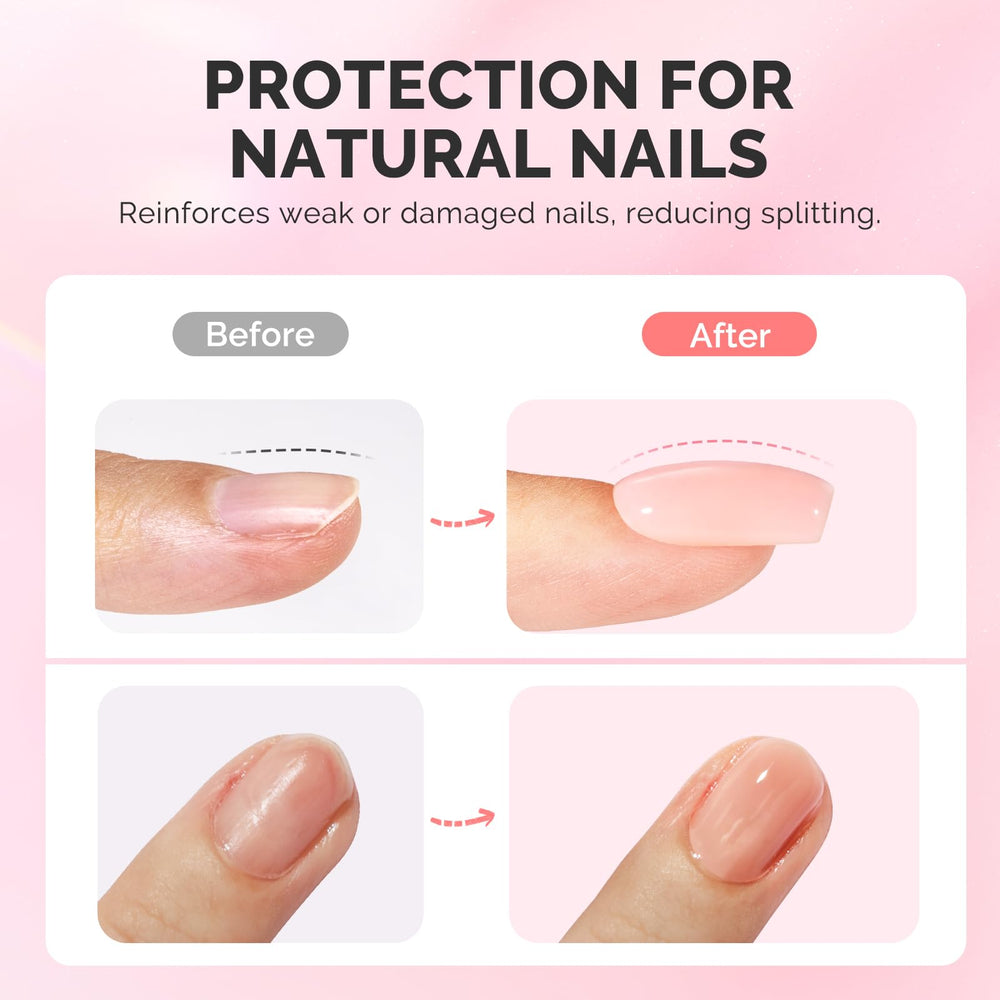 MelodySusie in-use application on nails demonstrating easy layering