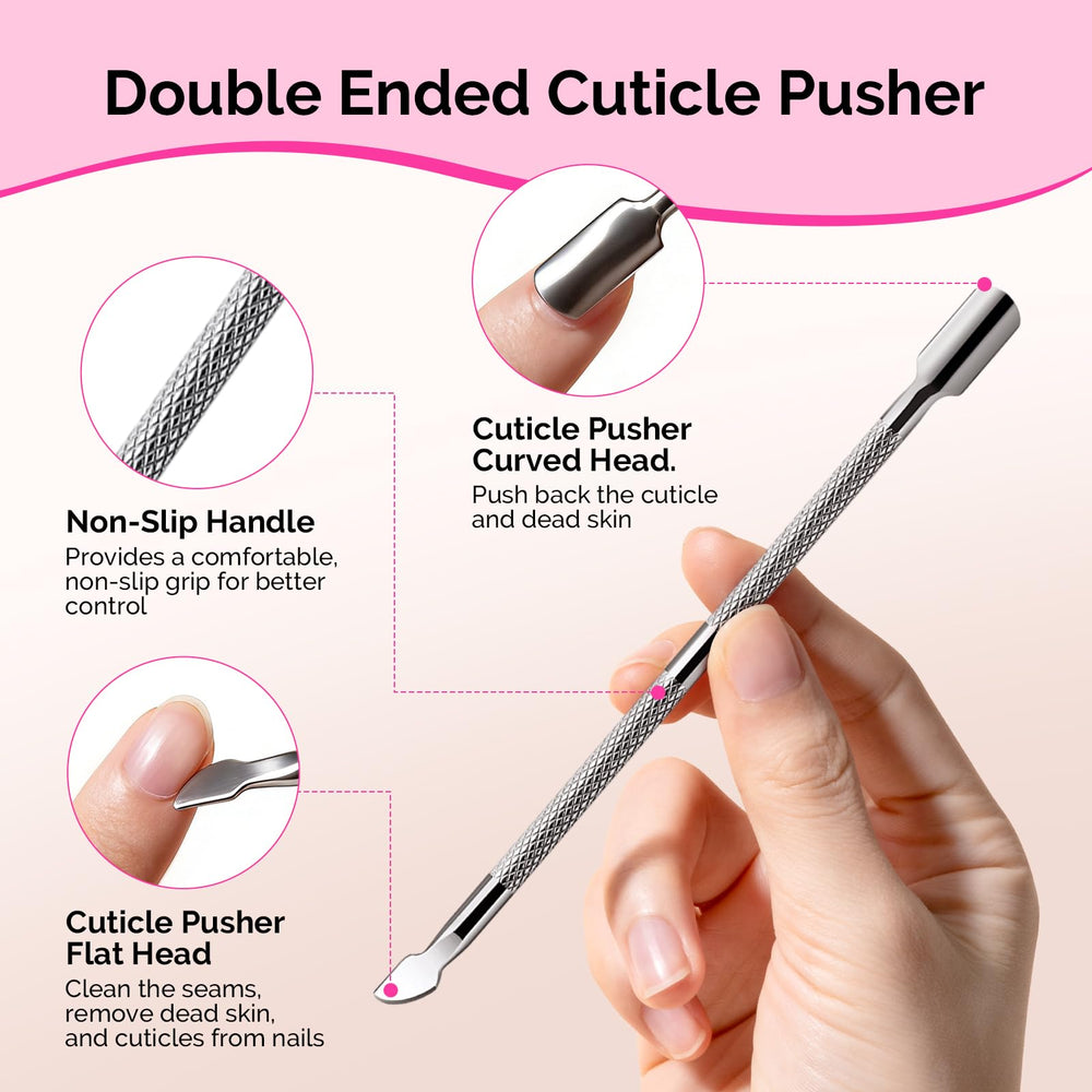 MelodySusie finger clips in use soaking nails demonstrating mess-free removal