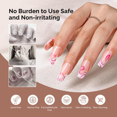 MelodySusie kit pictured with acrylic powder demonstrating compatibility with acrylic systems