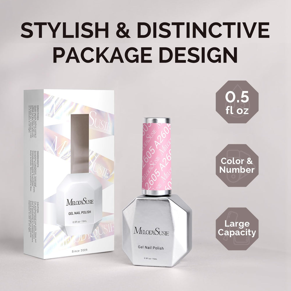 MelodySusie label and cap detail highlighting brand and easy handling