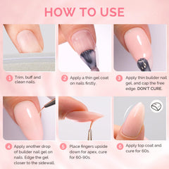 MelodySusie DIY manicure station with lamps and tools for salon-style results