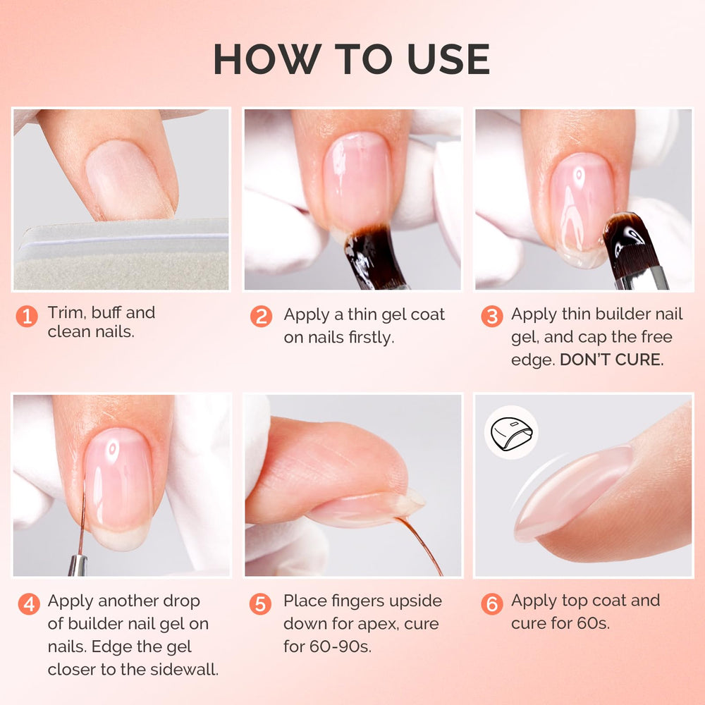 MelodySusie finished manicure lifestyle shot displaying durable glossy result