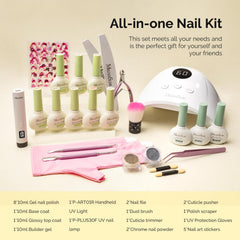 MelodySusie hands using kit in home setting achieving professional-looking nails
