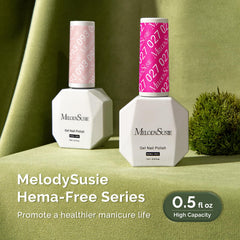 MelodySusie lifestyle manicure on table showing salon-quality results