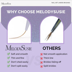 MelodySusie brushes on a salon table illustrating professional precision