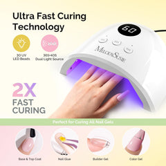 MelodySusie P-Plus30F lamp curing full nails fast for reliable salon results