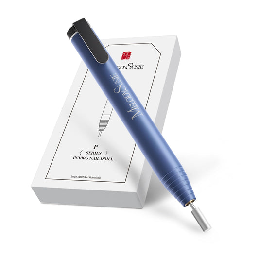 MelodySusie PocketNail front view showing slim pen design and ergonomic grip for precise control