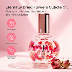 MelodySusie close-up of real rose petals suspended in oil, decorative benefit