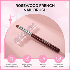 MelodySusie rosewood handle close-up for comfortable precision and control