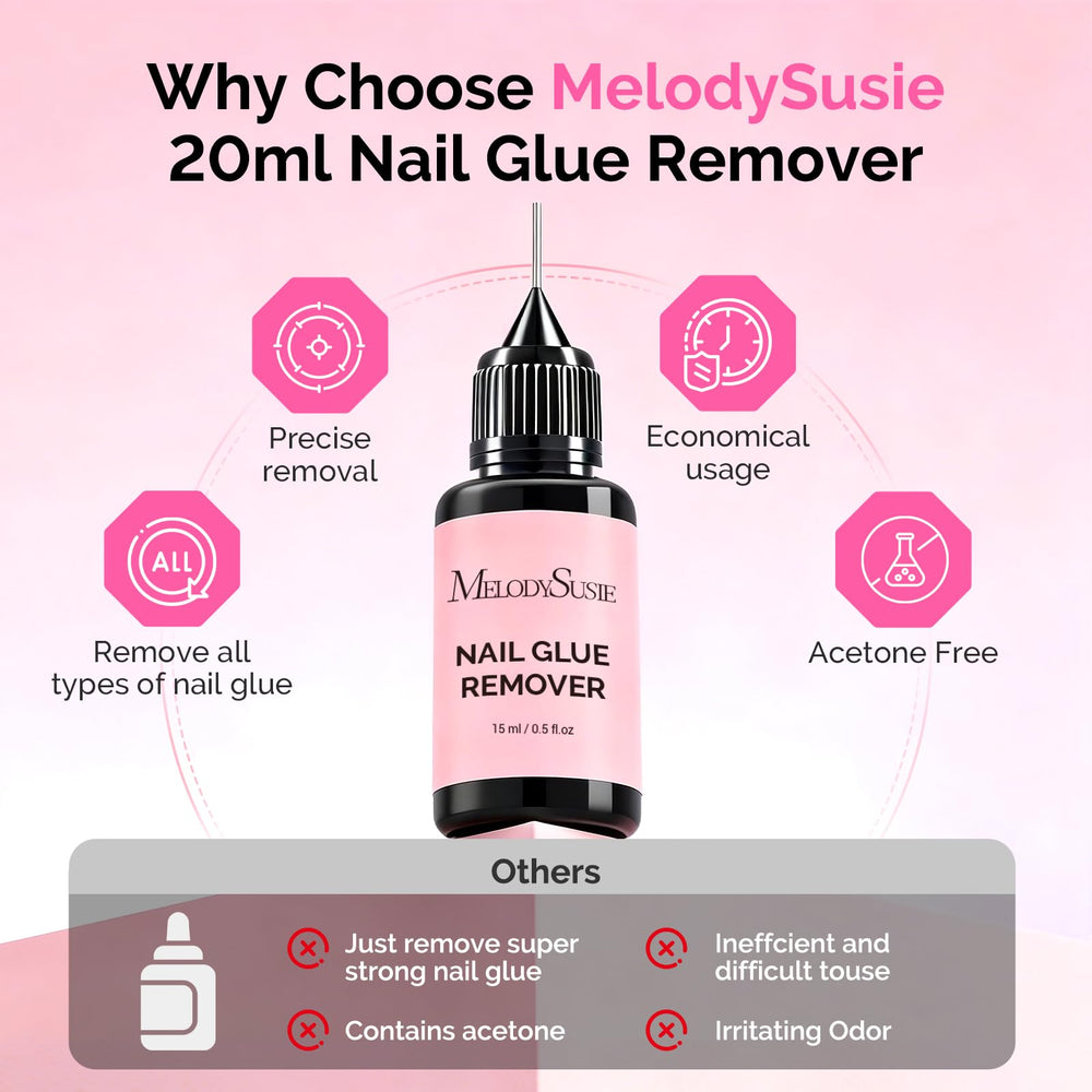 MelodySusie salon kit display with bottles on table for professional removal workflow