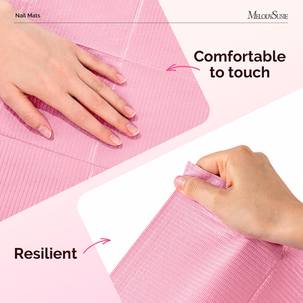 MelodySusie size comparison with hand to show 18 by 13 inches coverage